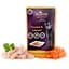 Упаковка паучей для кошек с курицей и лососем Nuevo Adult Pouch 85 г - миниатюра 1