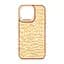 Кожаный чехол для Apple iPhone 15 Pro Max, Harder Crocosaur, бежевый, термополіуретан ТПУ + экокожа с текстурой крокодила, панель, защита корпуса, противоударный, микрофибра, рамка вокру камеры, защита всего корпуса, (ARM76709) - миниатюра 1