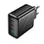 Сетевой адаптер питания зарядное Hoco CS27A Supply charger 67 W 4 порта черное - миниатюра 4