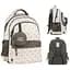 Рюкзак GoPack Education 182M Beige Polka Dots Бежевий (GO26-182M-3) - мініатюра 1
