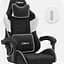 Крісло Cabro C501 Black-White тканина - мініатюра 9