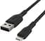 Кабель Belkin USB-A > Lightning подзарядка/синхронизация 1м, 12Вт teh0025054 - миниатюра 5