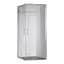 Душова кабіна без піддону Koer SR SC03-100x100x200-TR-01 прозоре скло Easy Clean 6 мм, хром KR5357, Універсальна, прозорий, хром - мініатюра 1