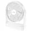 Настільний вентилятор Hoco HX65 ultra-thin desktop fan 2000 mAh White - мініатюра 1