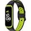 Ремінець DK Silicone Sport Band Nike для Samsung Galaxy Fit2 (R220) (black / green) - мініатюра 1