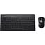 Комплект RAPOO 8000M Multi-mode Wireless Keyboard & Mouse black (19096) - мініатюра 1