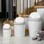 Відро для сміття MBM My Home з кришкою 1.6 л сіре (BIN-10 1.6L GRAY) - мініатюра 11