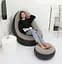 Надувне крісло з пуфом Air Sofa (велюрове покриття) - мініатюра 3