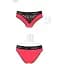 Трусики с широкой резинкой и кружевом Passion Panties ed/black L - миниатюра 5