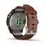 Смарт-годинник Garmin Fenix 7 Pro Sapphire Solar Titanium with Chestnut L. Band (010-02777-30) - мініатюра 6