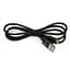 Дата кабель USB 2.0 AM to Micro 5P 1m nylon black Vinga (VCPDCMNB1BK) - мініатюра 3