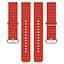 Ремінець для Blackview R3R3 ProR3 MaxR5X5 - червоний ширина кріплення 20мм силікон Watchbands Hump (W37-5WB12672654) - мініатюра 4