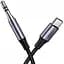 Кабель перехідник для навушників Ugreen AV143 Male to USB Type-C Audio Cable3.5 мm Braided with Aluminum Shell - мініатюра 1