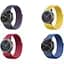 Набор ремешков BeCover Nylon Style для Nokia / Withings Steel / Steel HR Boy 4 цвета (706557) - миниатюра 1