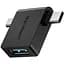 Адаптер Ugreen 30453 2 in1 micro-USB/Type-C Black черный - миниатюра 1