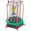Батут дитячий для дому 4FIZJO Kids 140 см Green/Red (P-5907739319456) - мініатюра 1