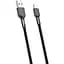 Кабель XO NB182 2.4A USB Cable lighting Чорний - мініатюра 1