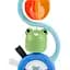 Іграшка на присосці Fisher-Price Жабка й метелик (JHB46) - мініатюра 3