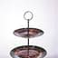 Фруктівниця на 3 яруси Santa новорічна фуршетна стійка для закусок цукерковий посуд Yiwu HP-SDHK-9 - мініатюра 11
