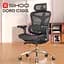 Крісло офісне Sihoo Doro C300L Mesh Black (DORO-C300L-A3-101) - мініатюра 6