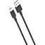 Кабель XO NB156 USB cable for micro Чорний - мініатюра 1
