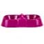 Миска двойная для корма и воды MPS Maya Double M Miz Col. 26x15x8 см - миниатюра 4