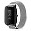 Ремінець BeWatch міланська петля для Xiaomi Amazfit BIP Silver (1010218) - мініатюра 2
