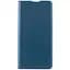 Кожаный чехол-книжка GETMAN Elegant (PU) для TECNO Camon 19 Синий - миниатюра 1