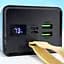 Повербанк WUW-TUGII Y55 Powerbank портативний акумулятор 50 000 mAh LED-індикація Чорний - мініатюра 3