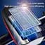 Велофара із сонячною панеллю та сигналом Bike Light 7599 Solar акумуляторний велоліхтар Li-Ion panel IPX4 USB-C - мініатюра 9