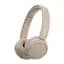 Наушники Sony On-ear WH-CH520 BT 5.2 SBC AAC Wireless Mic Бежевый (WHCH520C.CE7) - миниатюра 1