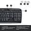 Комплект (клавіатура + миша бездротові) Logitech MK330 Wireless UA розкладка чорна (920-003989) - мініатюра 7