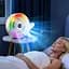 Настільний акумуляторний вентилятор Desktop Fan S37 з RGB-підсвіткою, 3 швидкості, 2,8 Вт, жовто-білий - мініатюра 2