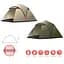Палатка для кемпинга Grand Canyon Black Knob 10 Capulet Olive (330015) 10 человек, Оливковый - миниатюра 5