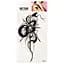 Тимчасове татуювання Чорна змія Tattoo Bambi 1020-HM1605 - мініатюра 1