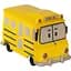Коллекционная машинка Roi Visual Робокар Скулби Die Cast металлическая желтая (MRT-0610) - миниатюра 2