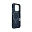 Карбоновый чехол для Apple iPhone 16 Pro, LikeCarbon2 MagCase, синий, тонкий защитный чехол-панель из поликарбоната с магнитами N52, MagSafe, противоударный, совместим с беспроводной зарядкой, приподнятые края для защиты камеры, ArmorStandart (ARM88594) - мініатюра 4