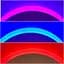 Стельова мінімалістична LED люстра в чорному корпусі Line.F RGB підсвітка Немає - мініатюра 5