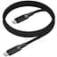 Дата кабель Hoco U153 Extreme Type-C to Type-C 100W (1.2m) Black - мініатюра 3