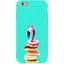 Чехол-накладка Toto Pure TPU 2 mm Print Case Apple iPhone 6/6s #35 Flamingo Donats Mint - миниатюра 1