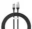 Кабель Baseus CoolPlay Series Fast Charging Cable USB to Type-C 100W 1m CAKW000601 Black - миниатюра 4