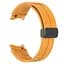 Ремешок для Samsung Galaxy Watch 6 40mm 6 44mm - желто-горчичный ширина крепления 20мм силикон Watchbands Cls-black (W33-5W432432) - миниатюра 4