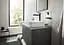 Дозатор підвісний Hansgrohe AddStoris для рідкого мила Brushed Black/скло 41745340, Шліфований чорний хром - мініатюра 4