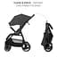 Прогулянкова коляска Kinderkraft Trig 3 Granite Grey (KSTRIG03GRY0000) - мініатюра 2