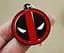 Брелок Deadpool logo Дэдпул лого 10.113 - миниатюра 6