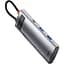 USB-Хаб Baseus USB-Hub Metal Gleam Series 7-in-1 Multifunctional Type-C HUB Docking Station Gray(Type-C to H (WKWG020113) - мініатюра 4