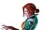 Фігурка Dark Horse Відьмак Трісс Мерігольд The Witcher Triss Merigold 26 см WST DH TW TM 11 - мініатюра 4