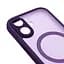 Чехол для Apple iPhone 17, Lush MagCase, фиолетовый, противоударная панель-накладка из TPU и PC, полупрозрачный чехол с MagSafe (с магнитом), с защитой камеры, поддержка беспроводной зарядки, защита всего корпуса, ArmorStandart (ARM87482) - миниатюра 4