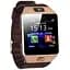 Розумний годинник Smart Watch DZ09 з крокоміром Brown (sw012-hbr) - мініатюра 1