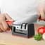 Механічна точилка для всіх видів ножів, Kitchen Master Червоний 85819 - мініатюра 8